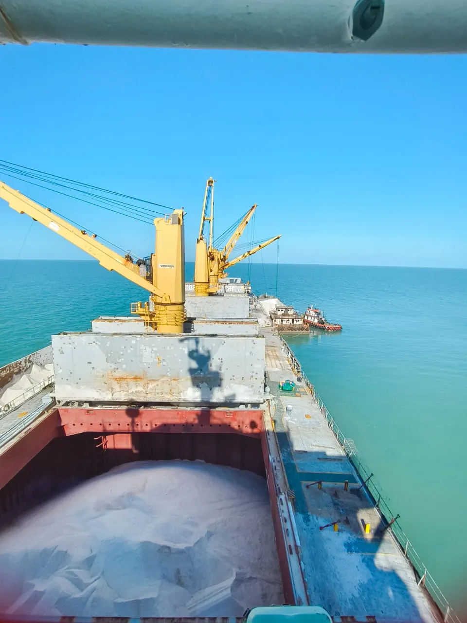 Vessels at berth